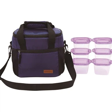 Sac isotherme élégant pour déjeuner.