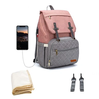 Sac à langer de voyage élégant